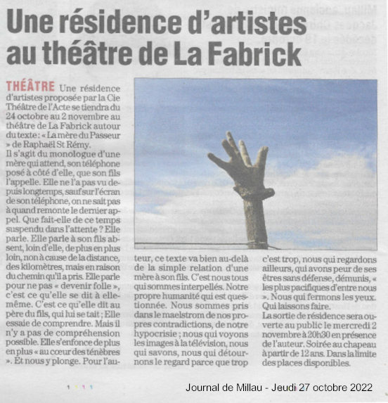 La mère du passeur